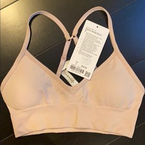 Lululemon Ebb to Street Bra A B 6 Ballet Pink